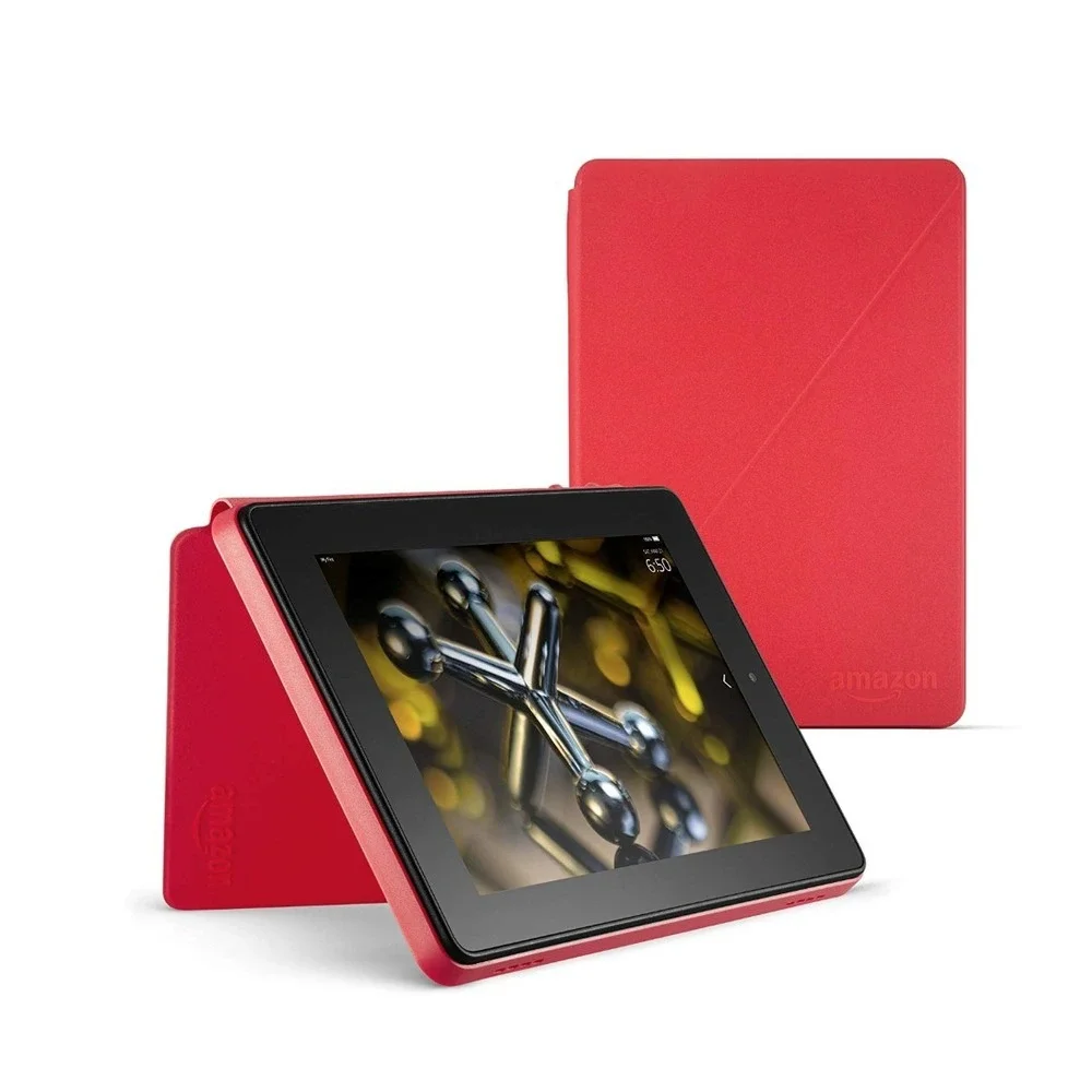 Amazon Fire HD 7 Case 4th Generation Origami Standing Cover Cayenne Red